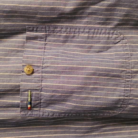 Men's Wrangler Classic Long Sleeve Casual Button Down Shirt - Picture 2 of 6